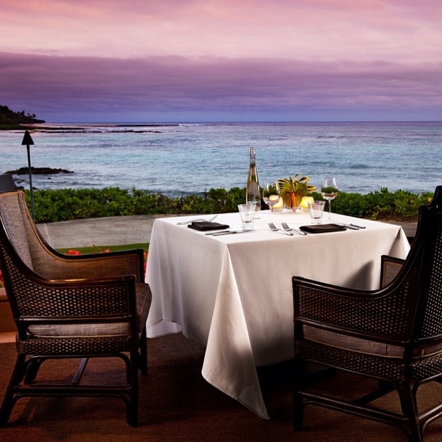 Sheraton Kauai Resort Share A Memorable Meal Under The Stars With Private Halelani Dinner Overlooking Poipu Beach Just Steps From Ocean Your Dedicated Server Will