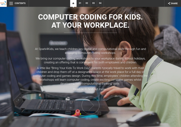 Computer Coding for Kids.At your Workplace. - spark4kids