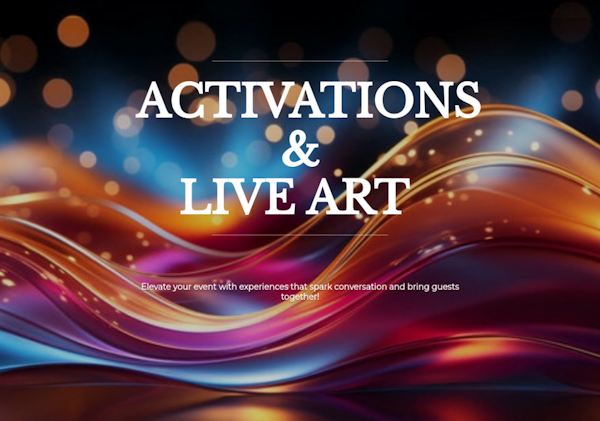 Activations&Live Art - Artisan Oddities Entertainment